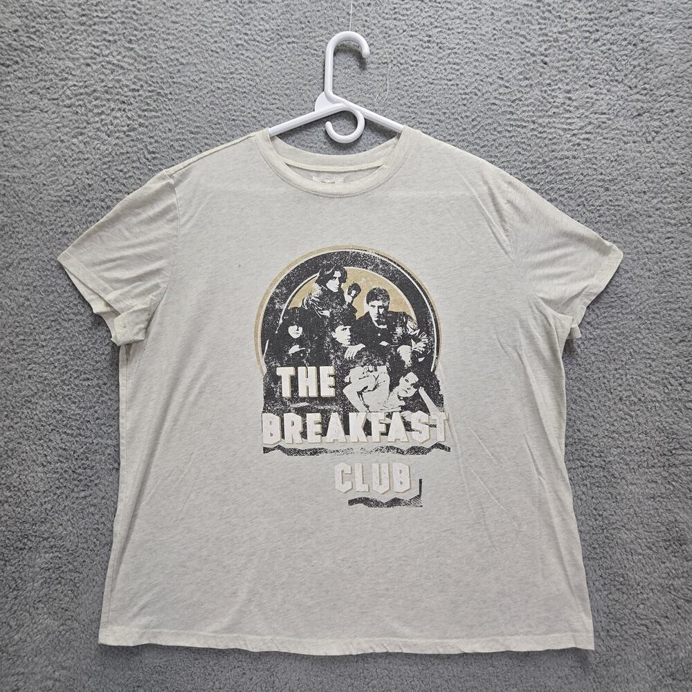 The Breakfast Club Shirt Womens Plus Size 1X Short Sleeve Crew Neck Brat Pack 80
